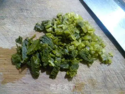 Make Snow pickles, green bean corn step 2