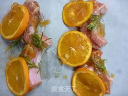 Make Orange jam roasted ribs step 2