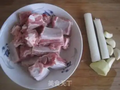 Make Red burn ribs step 0