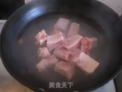 Make Red burn ribs step 1