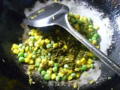 Make Snow pickles, green bean corn step 8