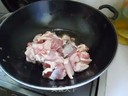 Make Teaseed oil and lamb stew step 3