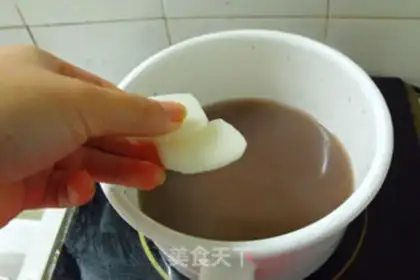 Make Red bean pastry soup step 4