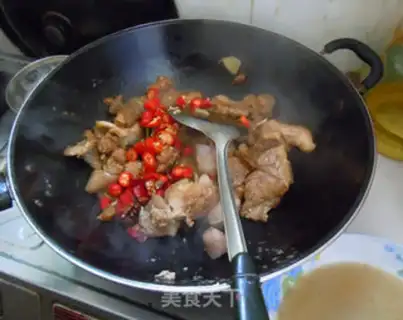Make Teaseed oil and lamb stew step 7