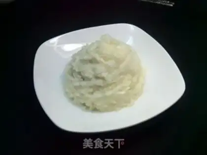 Make Milk salad mashed potatoes step 2