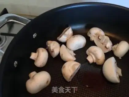 Make Butter mushroom chicken wings step 3