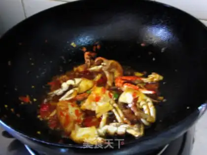Make Delicious spicy crabs step 10