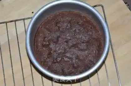 Make The brownie cheesecake step 12