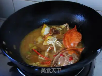 Make Delicious spicy crabs step 11