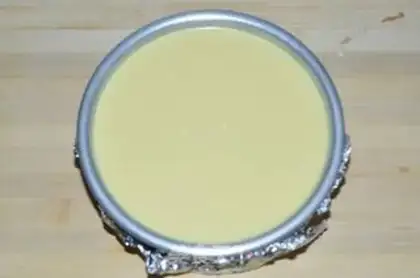 Make The brownie cheesecake step 16