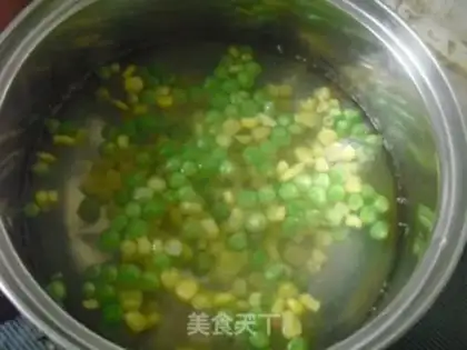 Make Corn salad sandwich step 1