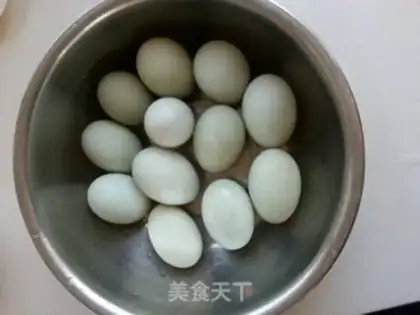 Make Picked duck eggs step 0