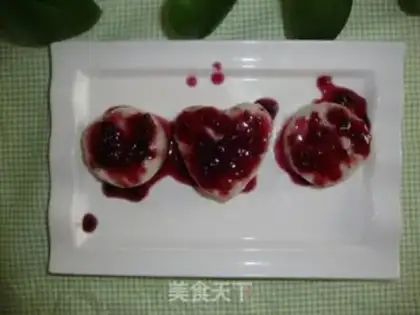 Make Blueberry Mountain step 4