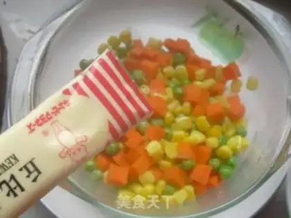 Make Corn salad sandwich step 3