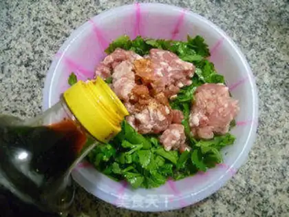 Make The celery leaves step 4