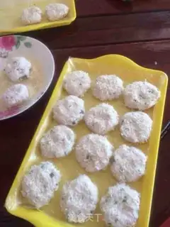 Make A rice cake step 6