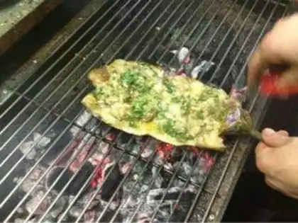Make Roast eggplant step 1
