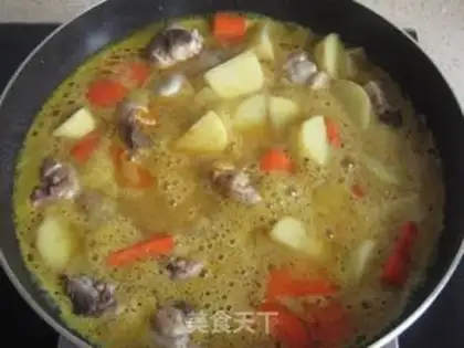 Make Curry chicken step 5