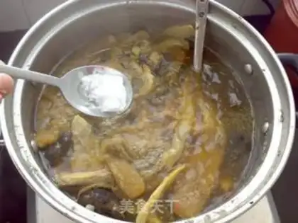 Make Bamboo mushroom soup step 4