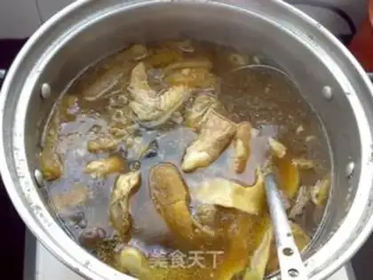 Make Bamboo mushroom soup step 5
