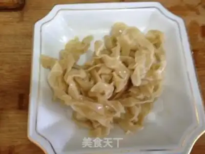 Make ♪ Golden pins and mushrooms and soy noodles ♪ step 4