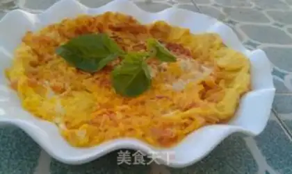 Make Tomato eggcake step 5