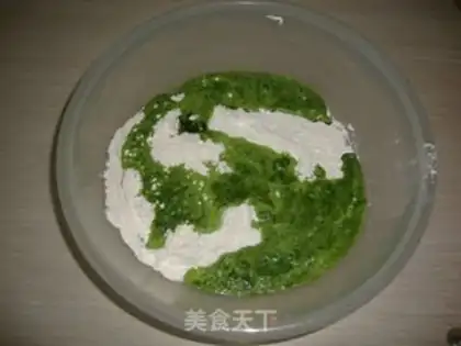Make Spinach pea dumplings step 0