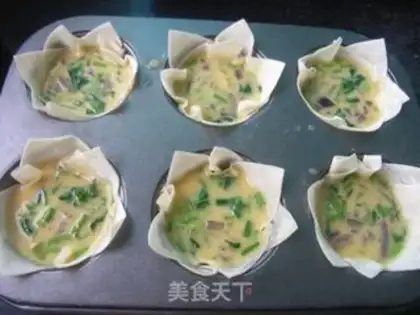 Make Mini-vane-eating omelet step 7
