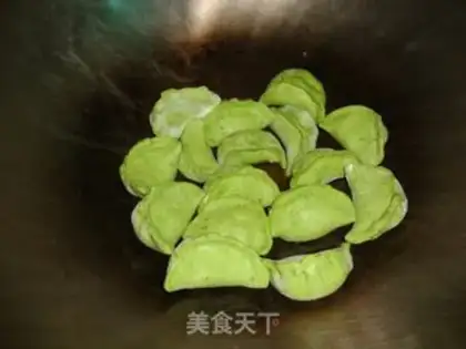 Make Spinach pea dumplings step 6