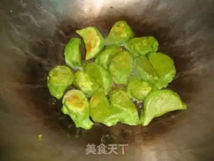 Make Spinach pea dumplings step 7