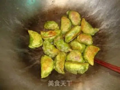 Make Spinach pea dumplings step 9