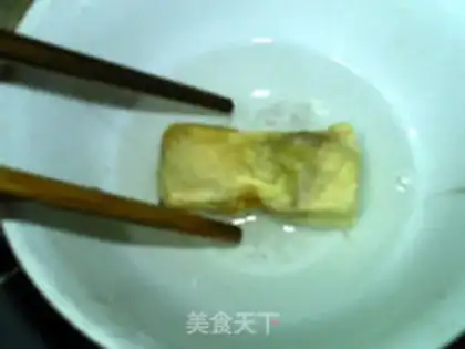 Make Homemade barbecue tofu milk step 3