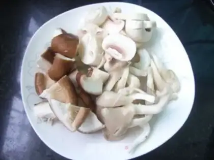 Make Cucumber mushrooms step 1