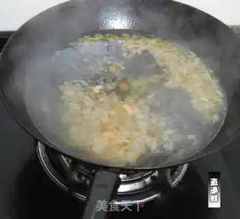 Make Soup with the pickles step 2