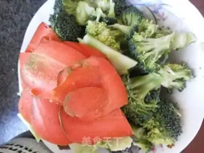 Make Clear the broccoli step 0
