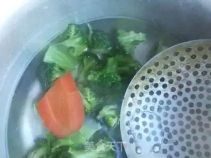 Make Clear the broccoli step 5