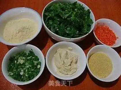 Make Porridge of bean grubs step 0