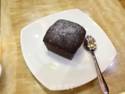 Make Chocolate lava cake step 10