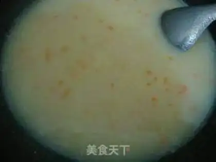Make Porridge of bean grubs step 5