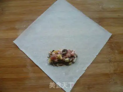 Make Three Spring Rolls step 7