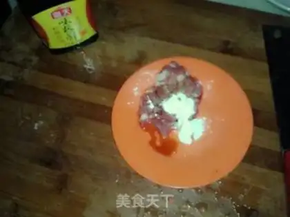 Make Red burning Japanese tofu step 2