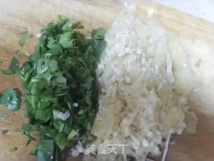 Make Gold needle mushrooms step 1