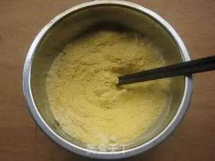 Make Milky corn nest step 1