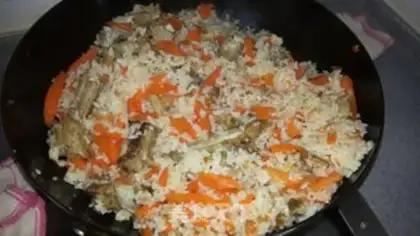 Make Lamb for rice step 9
