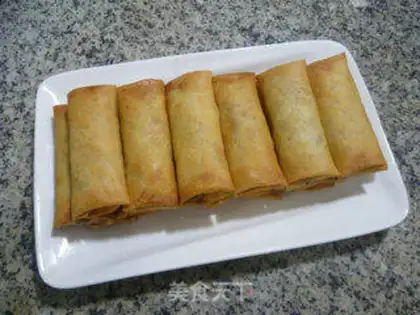 Make Three Spring Rolls step 11