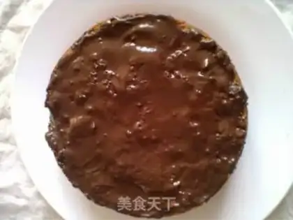 Make DIY CHOCOLATE CAKE step 3