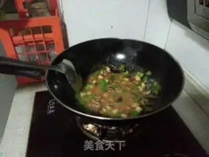 Make Red burning Japanese tofu step 8