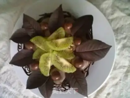 Make DIY CHOCOLATE CAKE step 6