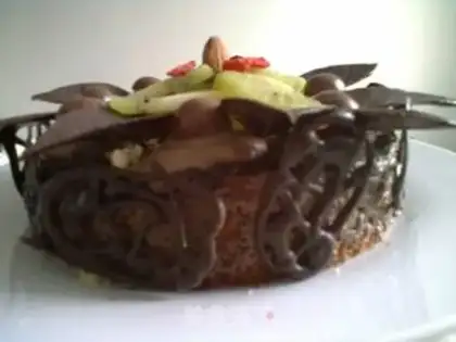 Make DIY CHOCOLATE CAKE step 9
