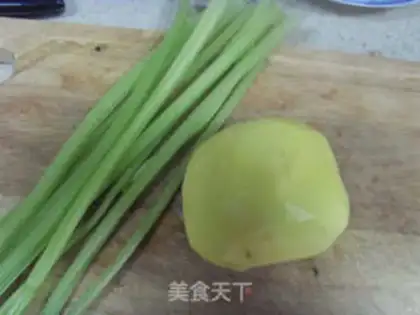 Make Celery potato step 0